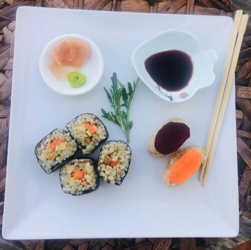 Sushi Maki Roll Vegano