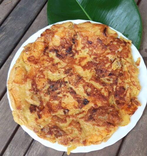 Tortilla de Patata Vegana