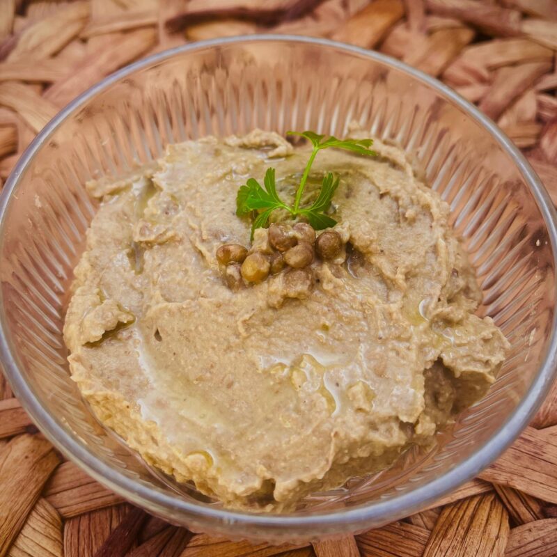 Hummus de lentejas