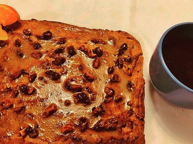 Coca de Llanda con Chocolate a la Taza