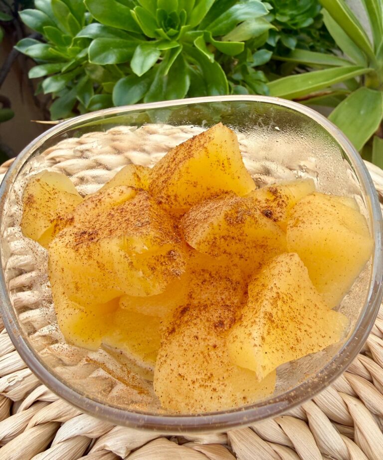 Compota de manzana