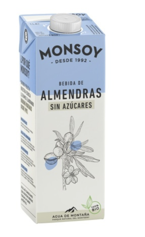 Leche de almendras
