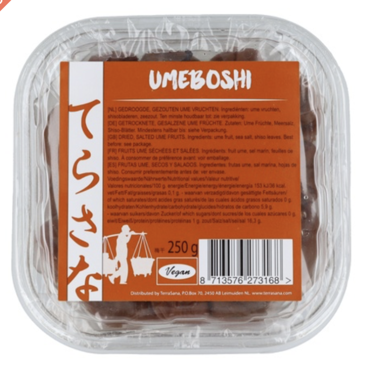 Ciruelas de umeboshi