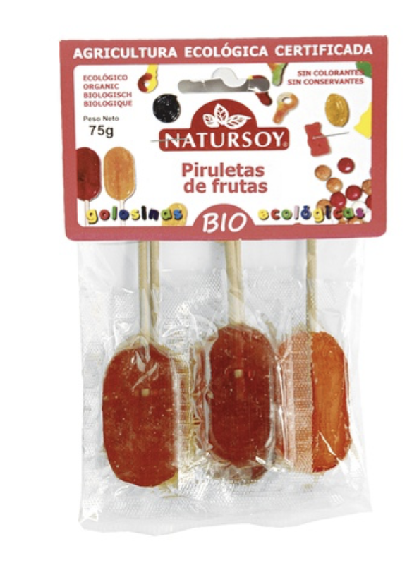 Piruletas 5 sabores
